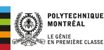 Logo Polytechnique Montréal - réduction consommation avion ailes Albatros