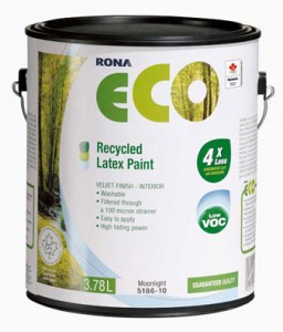 Peinture Recyclee RONA ECO
