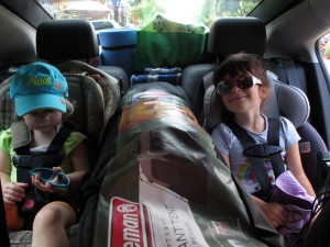 Chevrolet Volt - place arrière siège pour enfants  - essai routier
