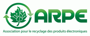 Logo ARPE - Association pour le recyclage des produits électronique du Québec