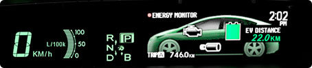 Tableau de bord Toyota Prius branchable 2012