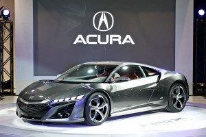 Concept de la prochaine Acura NSX hybride