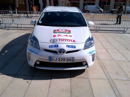 Toyota Prius PHV Rallye vert de Monte-Carlo