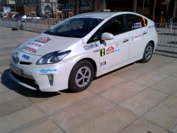 Toyota Prius branchable rechargeable Rallye Vert de Monte-Carlo