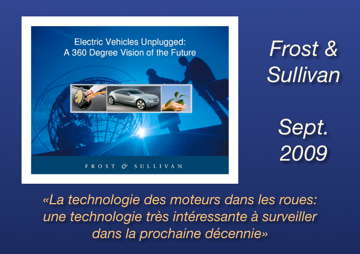 Frost Sullivan - technologie moteurs-roues
