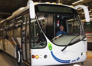 STL - Essai autobus électrique Designline
