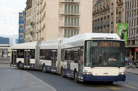 Présentation projet autobus électrique TOSA ABB SIG TPG Genève