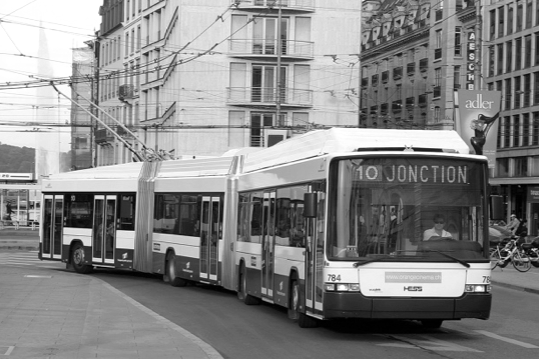 Présentation projet autobus électrique TOSA ABB SIG TPG Genève
