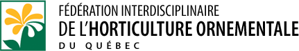 Logo Federation interdisplinaire de l'horticulture ornementale du Québec - certification environnementale pour l'entretien des pelouses