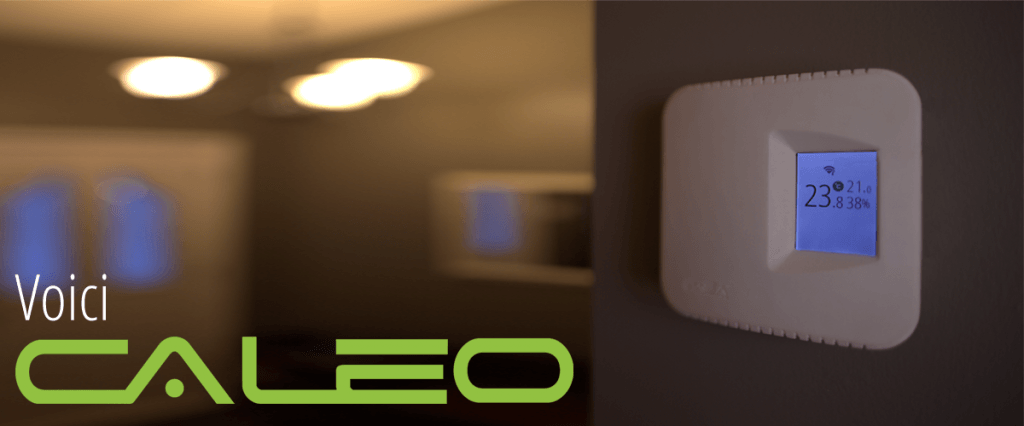 Thermostat intelligent électronique pour plinthes électriques CaSA Caleo