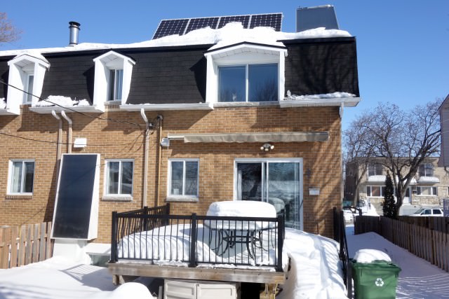 Panneaux solaires photovoltaique et thermique - Montréal / Québec