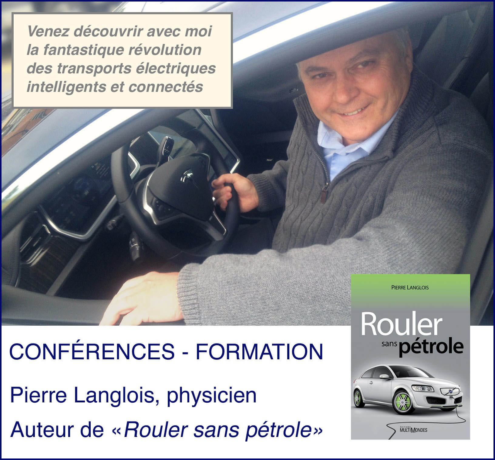 Physicien Pierre Langlois - électrification des transports - batteries voitures électriques