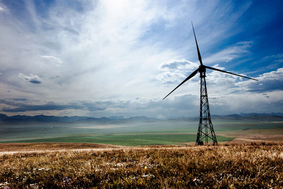 Energie renouvelable Canada`: éolienne et énergie solaire