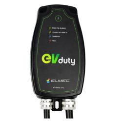 Borne de recharge pour voitures électriques Elmec EVDuty 2.0