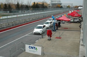 Journée Branchez-vous CNTA essai voitures électriques Circuit Gilles Villeneuve