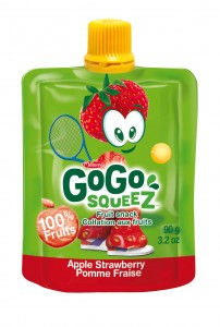 Gourde de fruits pour enfants Gogo squeeZ - recyclage
