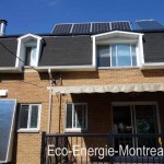 Panneaux solaires photovoltaïques maison Montréal