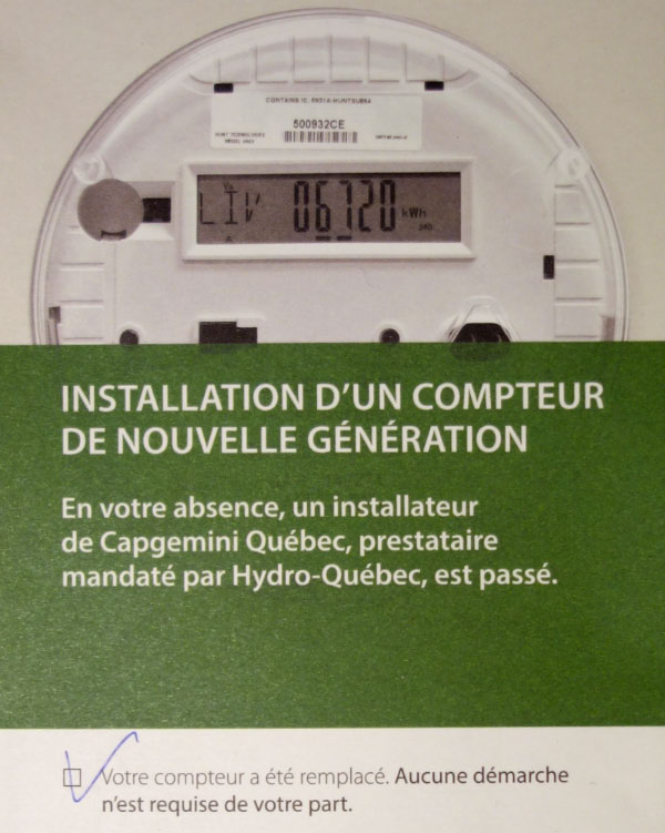 Compteurs «intelligents» d’Hydro-Québec : le témoignage de victimes