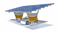 carport solaire pour voiture electrique