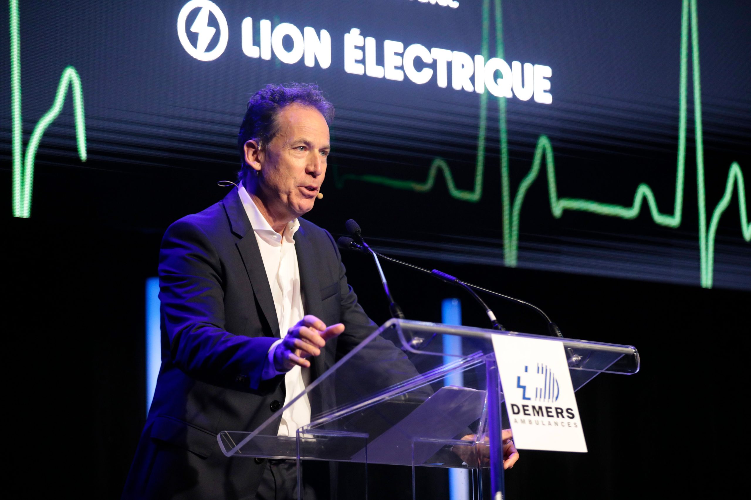 Annonce ambulance electrique demers Lion